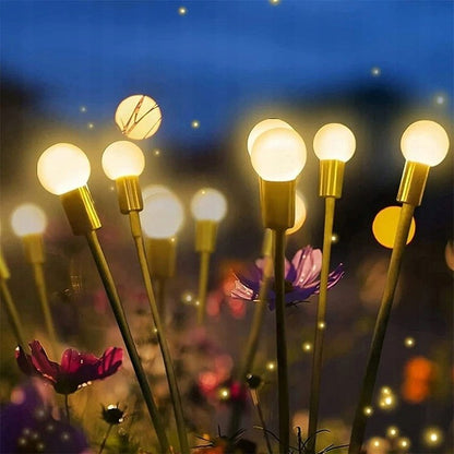 Decorațiune Solară pentru Grădină – 6 Bulbi LED, Lumină Caldă