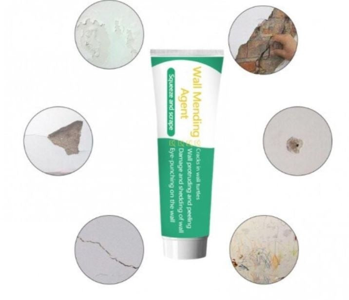 Chit Reparare Pereți Instant 100g cu Spatulă – Uscare Rapidă, Aplicare Facilă
