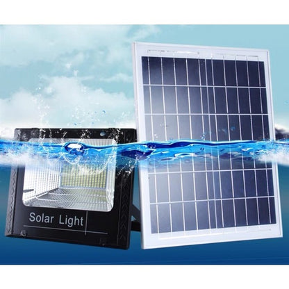 Proiector Solar LED 100W cu Panou Separat – 240 LED, Iluminare Puternică Exterior 60mp