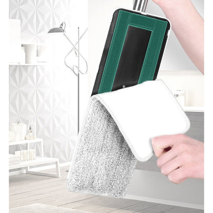 Set mop cu găleată 5.7L și storcător, 4 rezerve microfibră incluse